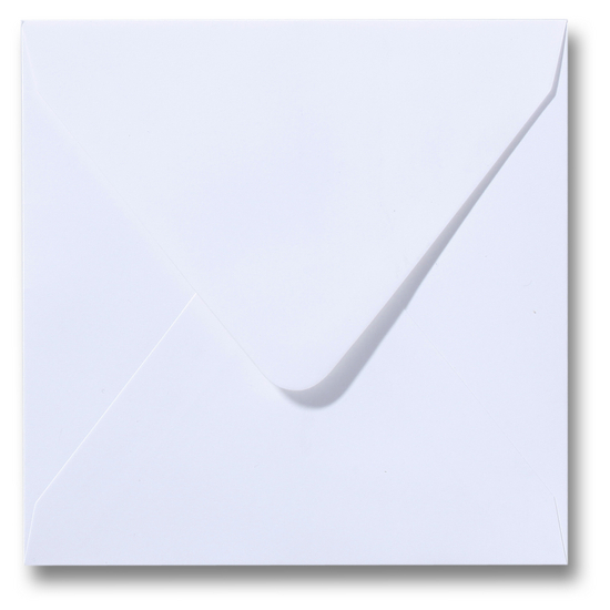 Umschlag weiß 14x14 cm - zum Schließen ins Bild klicken