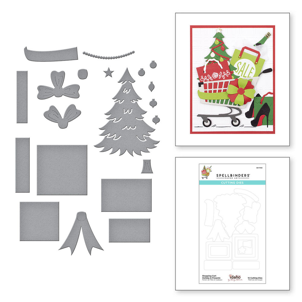 shopping holiday & presents - Spellbinders Designe - zum Schließen ins Bild klicken