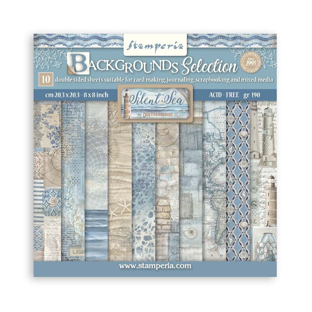 Silent Sea - Background Selection 20,3x20,3 c