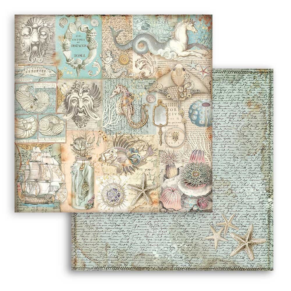 Songs of the Sea - Texture 30,5x30,5 cm von Stampe