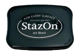 StazOn Stempelkissen tiefschwarz StazOn Stempelkissen tiefschwarz