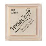 Versa Craft Small Stamp Pad - White von Tsuki