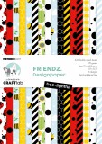 Studio Light Paper pad Bee-lightful Friendz 6x8 in Studio Light Paper pad Bee-lightful Friendz 6x8 in