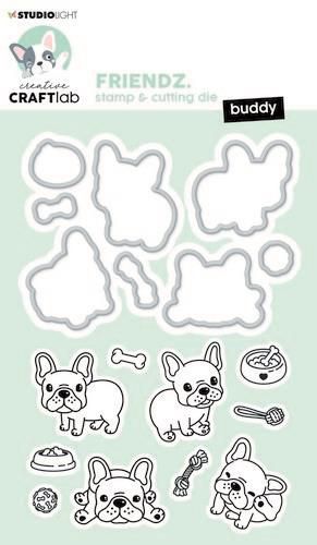 Studio Light Stamp & Cutting Die Mini Friendz 54