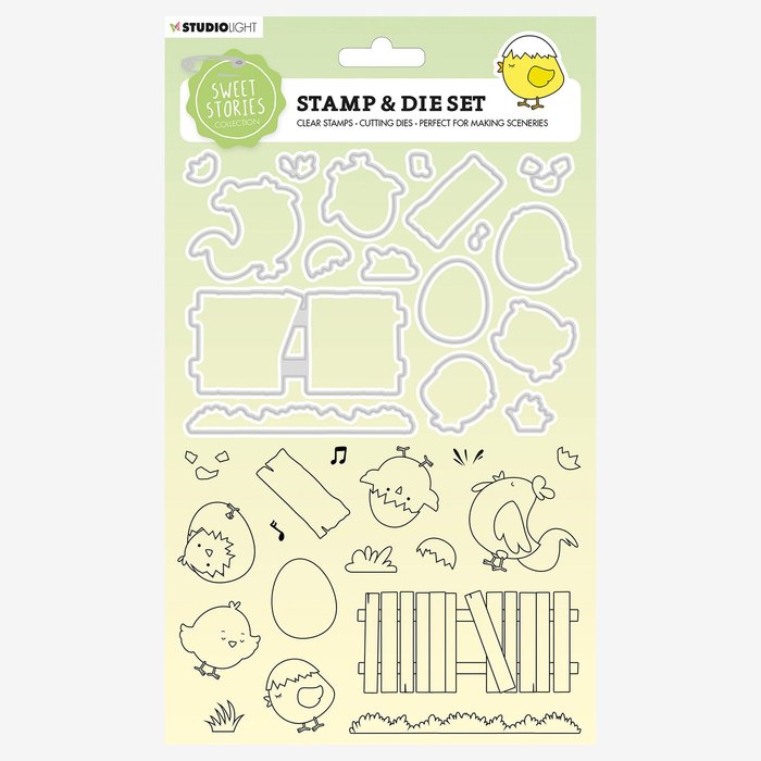 Chicks & Eggs - Clear Stamps und Stanzschablonen