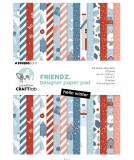 Studio Light Paper pad Hello Winter Friendz Din A5