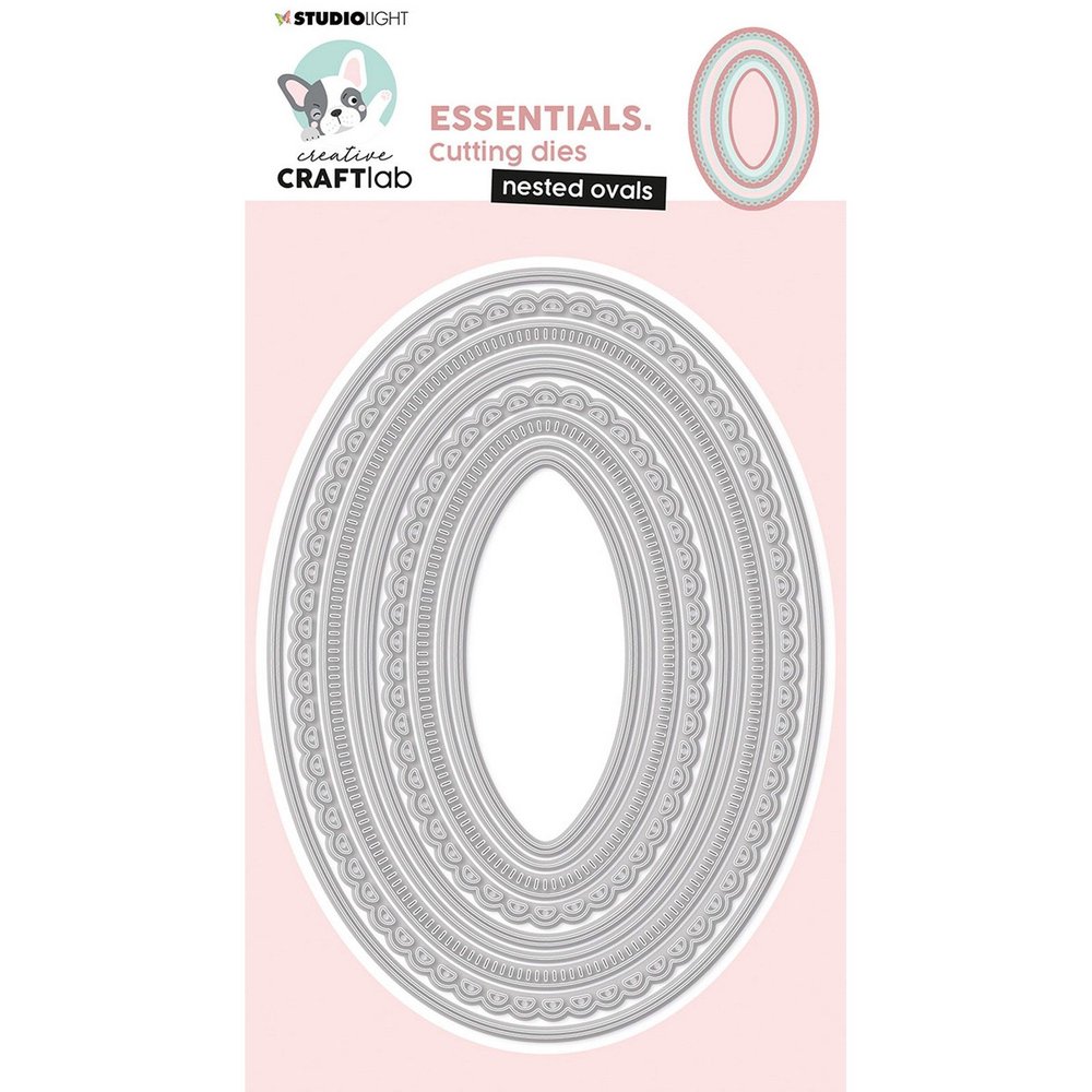 Nested Ovals Cutting Dies von Studio Light