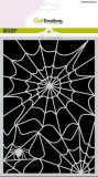 CraftEmotions Mask stencil Halloween Spinnennetz CraftEmotions Mask stencil Halloween Spinnennetz