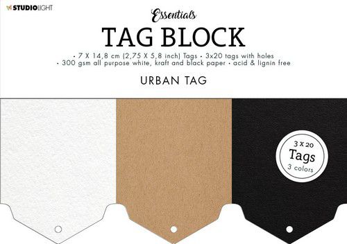 Studio Light Tag Block Essentials Urban nr.03 - zum Schließen ins Bild klicken