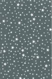 Stoffpapier - dunkelgrau Sterne