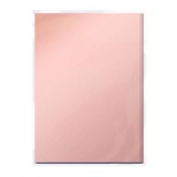 Tonic Studios mirror card - satin - burnished rose