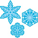 Tonic Studio Die - Falling Snowflakes - Christmas