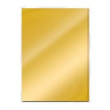 Tonic Studios mirror card - satin effect - gold pe