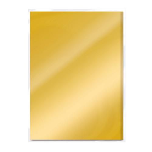 Tonic Studios mirror card - satin effect - gold pe