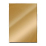 Tonic Studios mirror card - gloss harvest gold