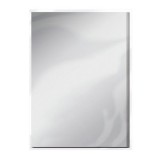 TS mirror card - satin - frosted silver Din A4