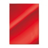Tonic Studios mirror card - gloss - ruby red