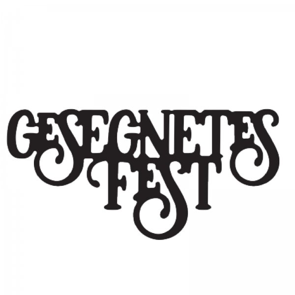 gesegnetes Fest - Stanzschablone