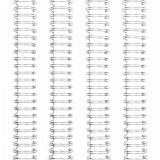 Cinch - binding wires - silver 0.625 inch Cinch - binding wires - silver 0.625 inch