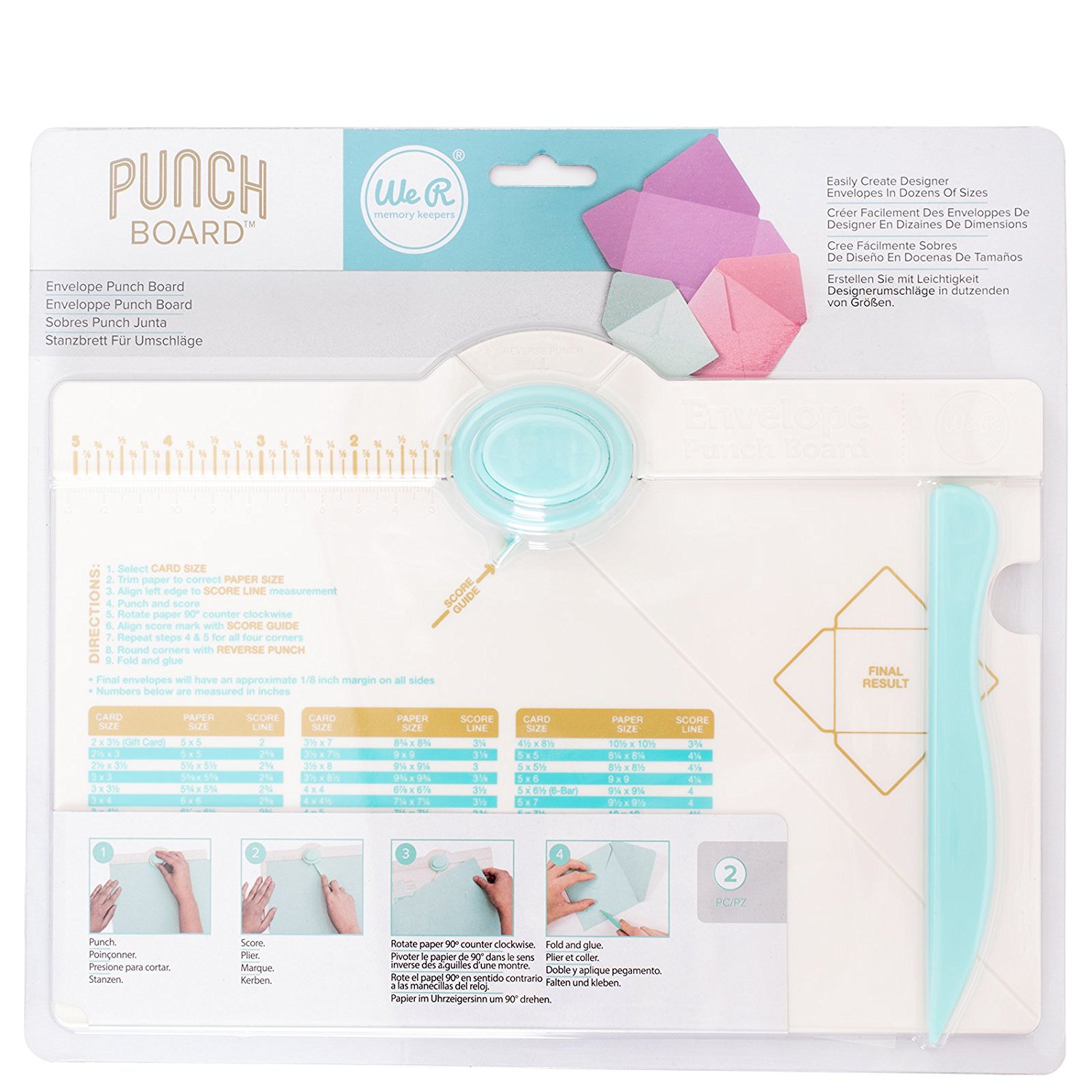 Envelope Punch Board Envelope Punch Board