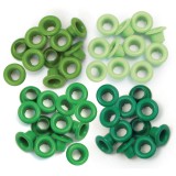 Standard Eyelets - green - 60 Stück Standard Eyelets - green - 60 Stück