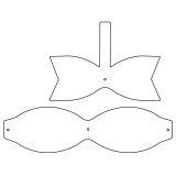 Gift Bow - Lifestyle Template Die Gift Bow - Lifestyle Template Die