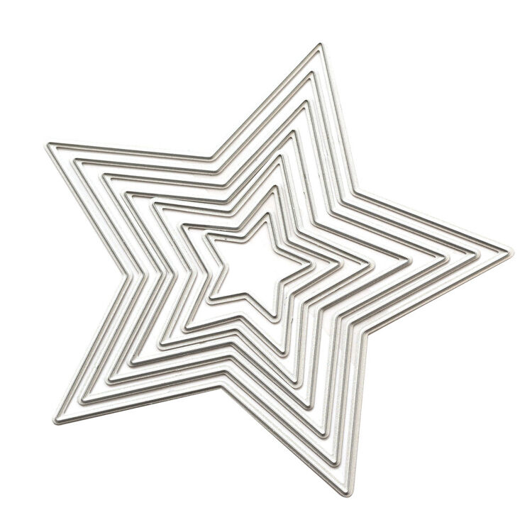 Nested Stars Cutting Dies von We R Makers