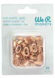 Crop-a-Dile - Oval Eyelets Gold von We R Makers