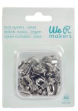 Crop-a-Dile - Oval Eyelets Silver von We R Makers