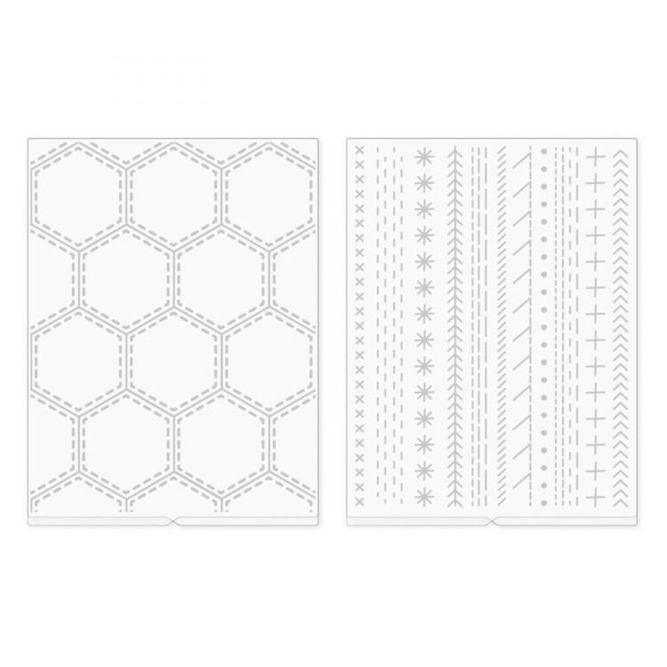 Paige Evans Embossing Folder 2 Stück von We R Keep