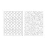 Swirls & Scallops - Embossing Folder von We R Memo Swirls & Scallops - Embossing Folder von We R Memo